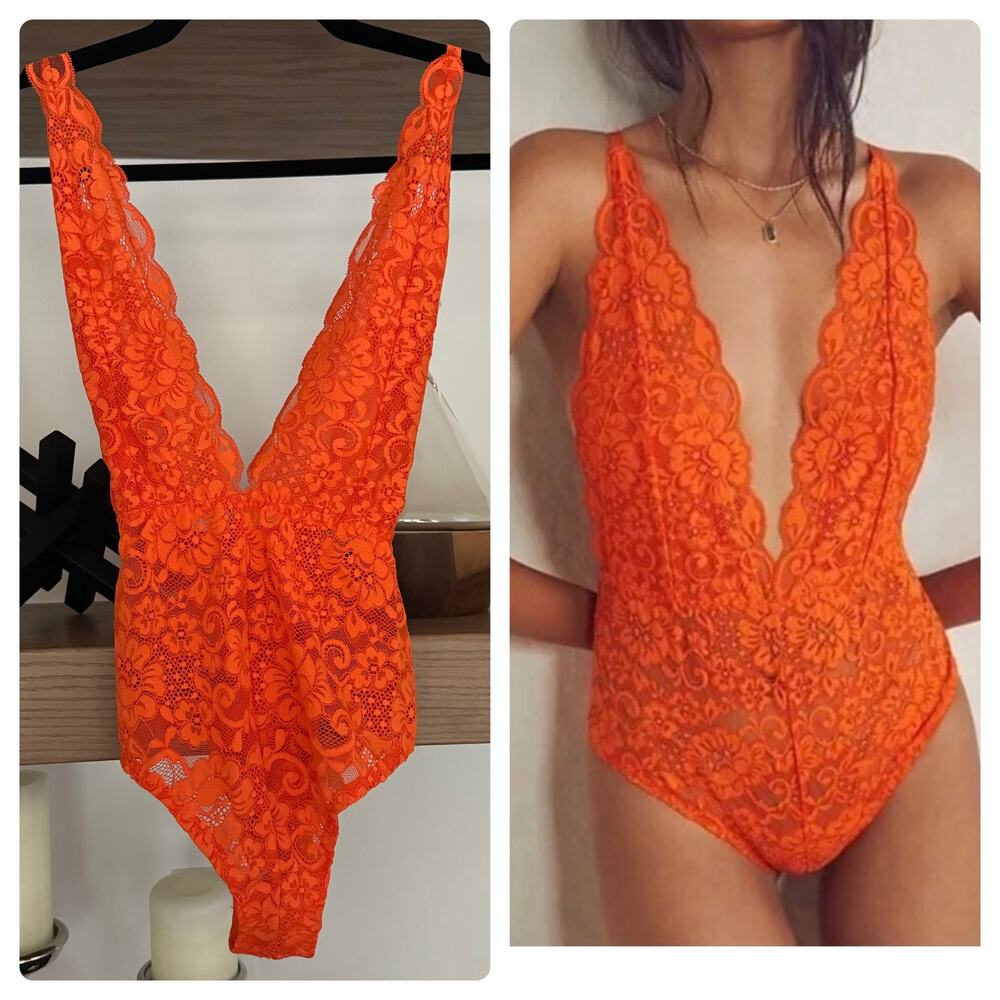 We are HAH x Free People Comin' in HAHT Bodysuit